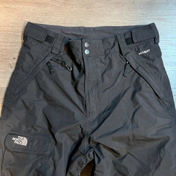 The North Face Snowboard Pants Snow Pants Black Insulated Boys XL 18/20 - Picture 2 of 6